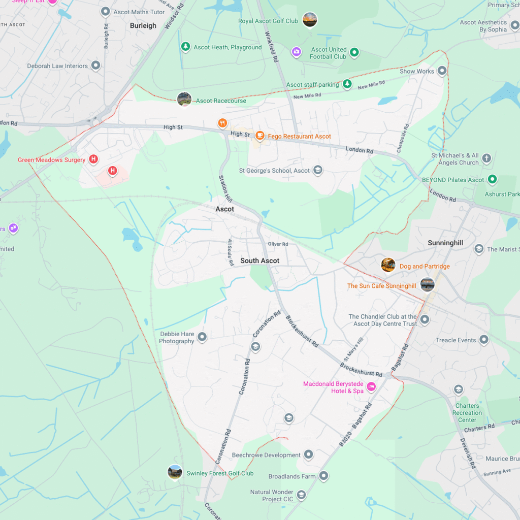 Map of Ascot