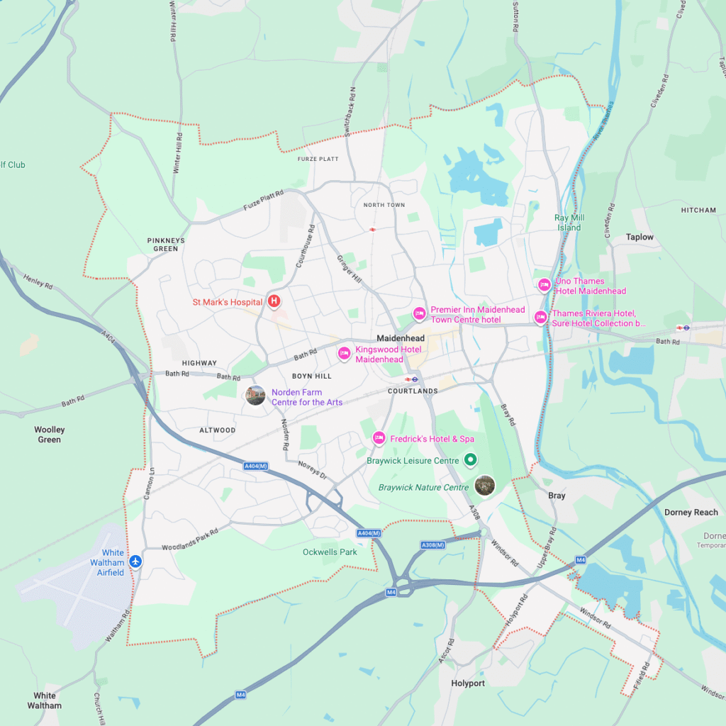 Map of Maidenhead